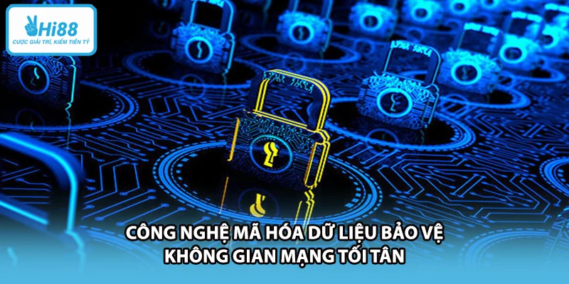 Công nghệ mã hóa dữ liệu bảo vệ không gian mạng tối tân
