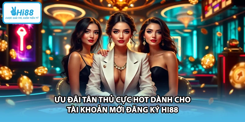 Ưu đãi tân thủ cực hot dành cho tài khoản mới đăng ký HI88